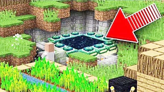 我的世界末地原来还有另外一个世界 很多人可能都不知道 魔哒解说