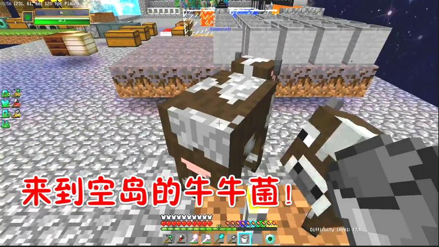 我的世界无人入眠28：牛牛菌来到了空岛！