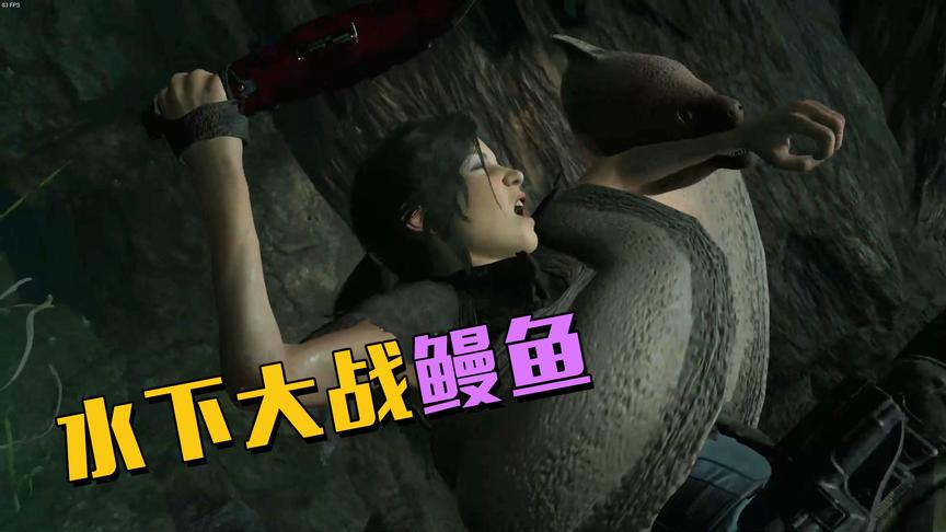 极致哥《古墓丽影：暗影》：遇到一条鳗鱼，你说我该不该吃了它