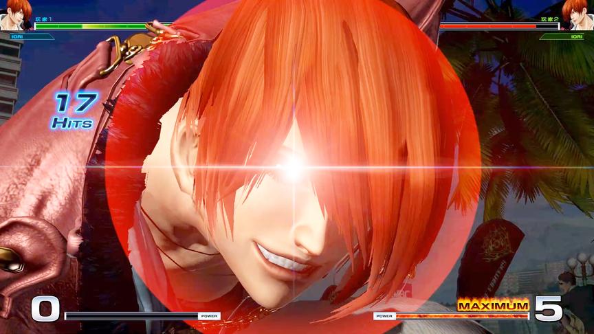 拳皇14：八神庵精彩连招表演，三气大招八只鸟动作太帅