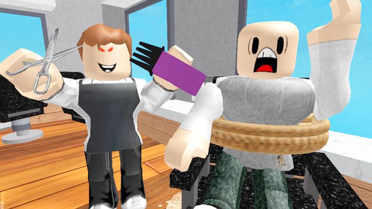波波仔解说 roblox 逃离理发店：邪恶理发师剃光了每一个人的头！