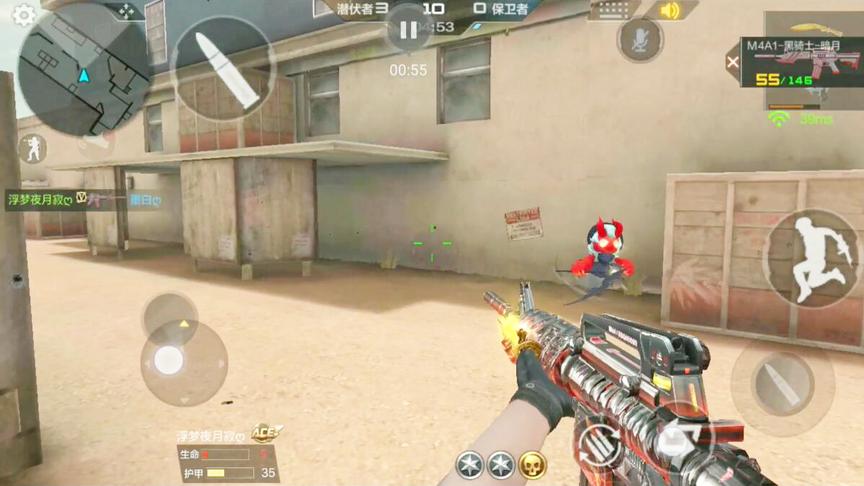 CF手游十七：充值648赠送一个小玩偶！这换弹动作我能玩一天！