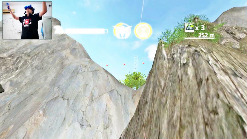 小林解说：VR游戏史上第一次体验老鹰视角，有点想吐！