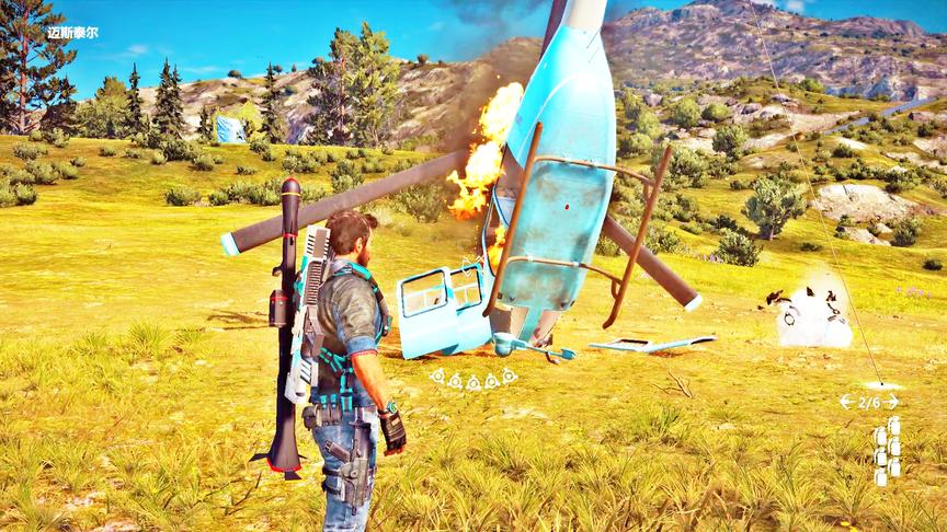 小林解说：直升飞机被我这样玩，我也是服了自己了！