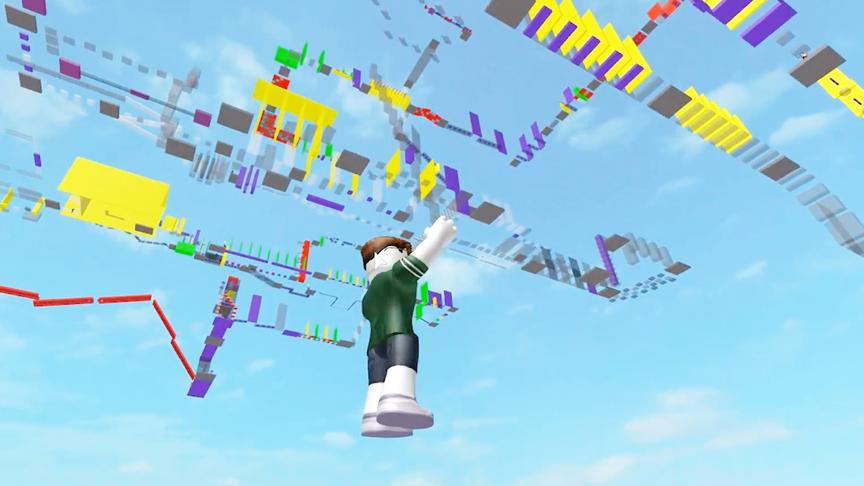 波波仔解说 roblox 暗影奔跑：一不小心心态就蹦了的闯关游戏！