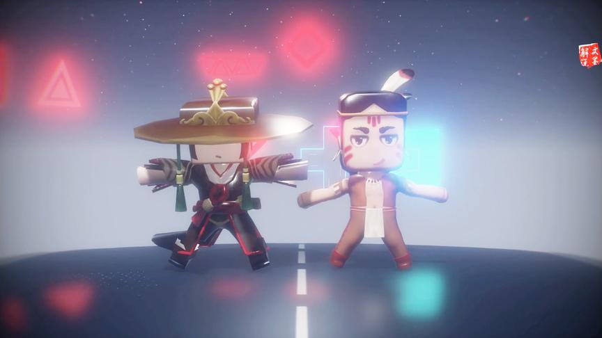 迷你世界mmd卡卡和程锦衣的双人舞