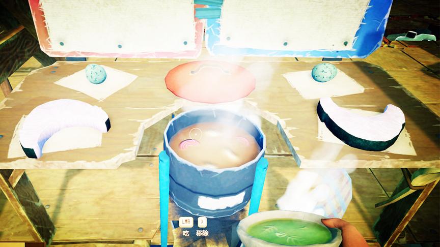 木筏求生-海上漂流记 好不容易做了顿饭，却说我做的饭不好吃