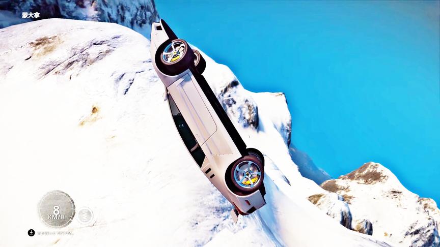 小林解说：我真的不是故意飞下去，真的是飘下去的！