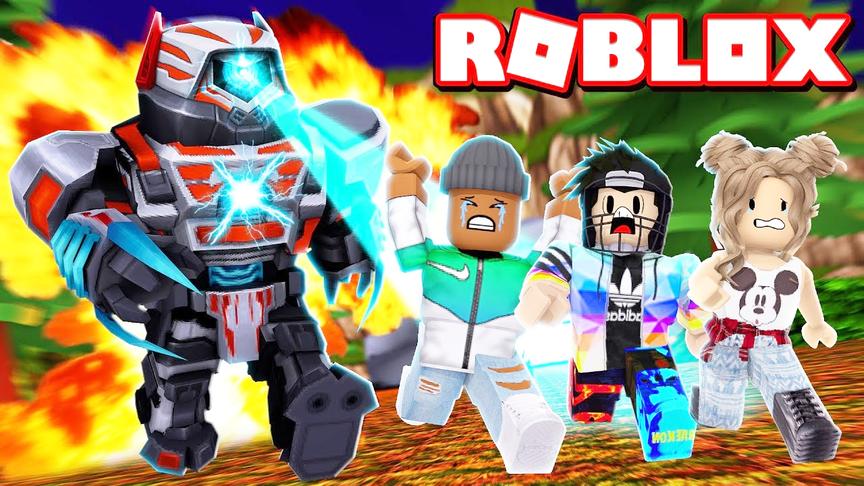 小飞象解说 Roblox模拟机器人：机器人总动员！炫酷机器人诞生！