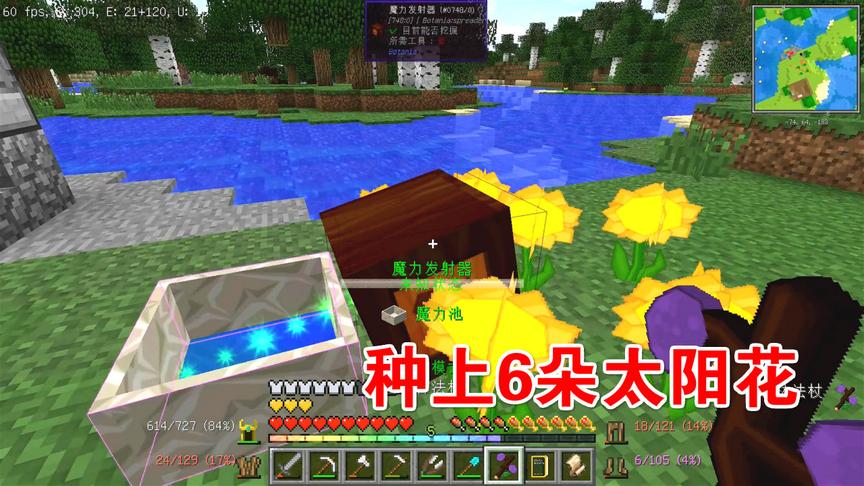 我的世界美丽新世界第二季10：种上太阳花，第一滴魔力