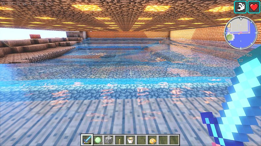 换了新电脑和显卡！我的世界加上光影，曾经的作品更漂亮了！