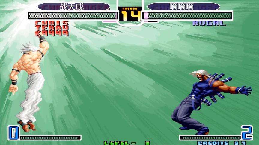 拳皇2002：卢卡尔和克里斯一起出隐藏，到底会出现什么结果