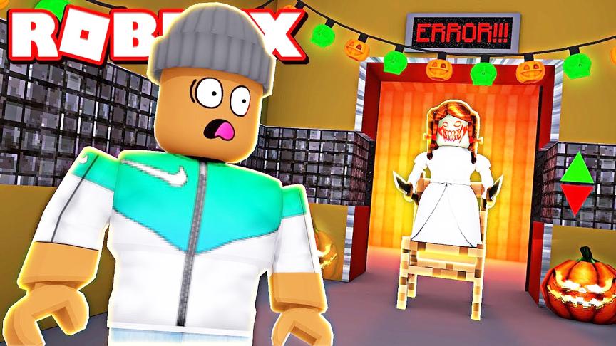 小飞象解说 Roblox可怕电梯模拟器 万圣节安娜贝尔无头骑士出现？