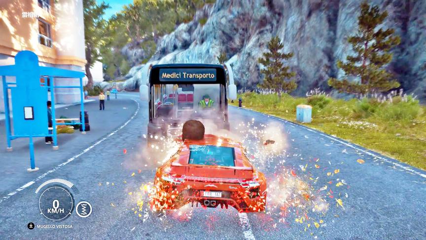 小林热游解说：大巴车司机直接被我撞懵