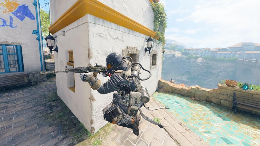 第一人称射击游戏，手里提着核反应堆，一不小心把自己烤焦！