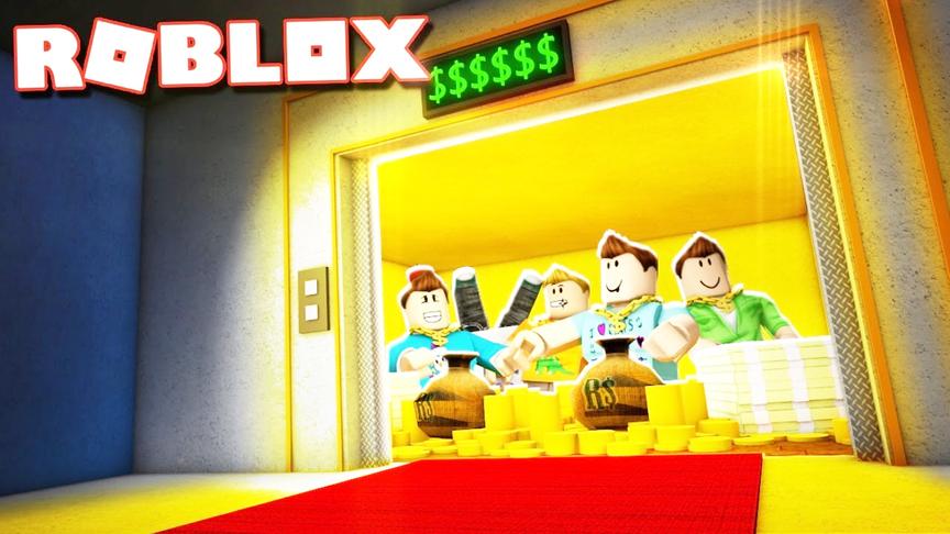 小飞象解说 Roblox土豪电梯 电梯发生故障！为什么倒霉的总是我？
