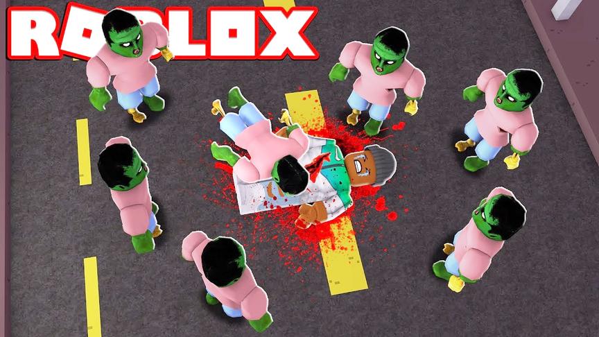 小飞象解说 Roblox僵尸突袭 丧尸围城！小飞象居然被偷袭了？