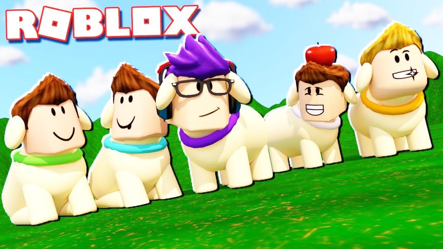 小飞象解说 Roblox小狗模拟器 汪汪队寻宝！我居然变成了一条狗？