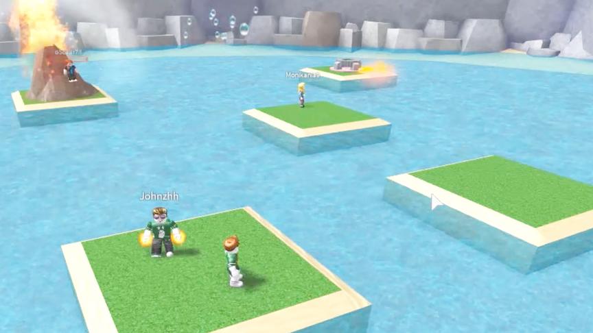 波波仔解说roblox虚拟世界“诅咒群岛”：火山和海啸都阻止不了我