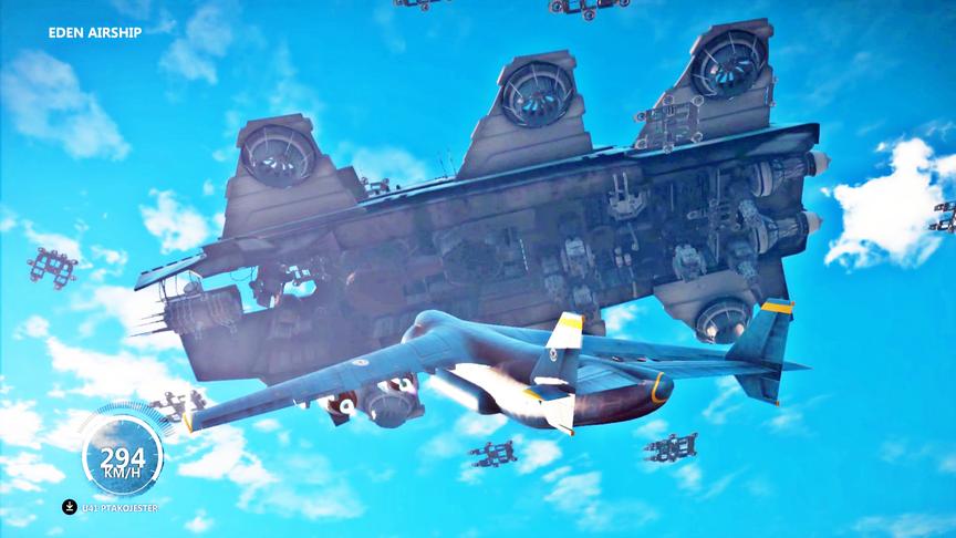 正当防卫3：大型运输机撞击神盾局天空航母，结果会怎样？