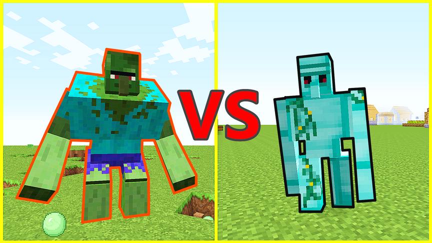 突变僵尸有3条命！但是面对钻石傀儡，只有被秒杀的份！