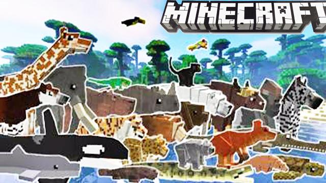神奇的动物世界 生物比1.14更多更生动 我的世界模组秀70