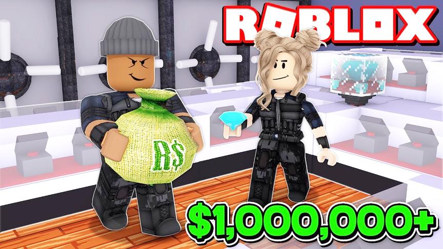 小飞象解说 Roblox小偷模拟器 紧张刺激顶风作案！架子鼓也能偷？