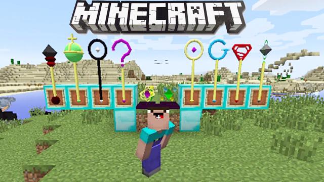 MC里的神奇动物魔法杖 逆天的巨型方块BOSS 我的世界模组秀EP57