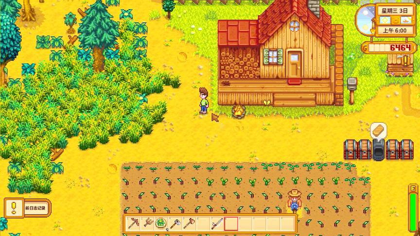 星露谷物语EP10：夏天来了，开始大忙碌了