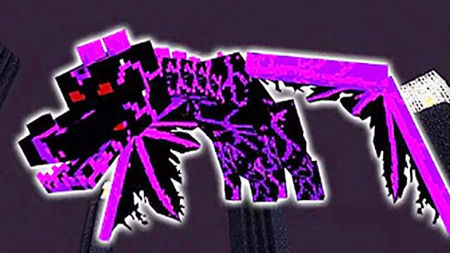 末影龙大战HIM赢了 上演精彩的MC飞人大乱斗 我的世界模组秀68