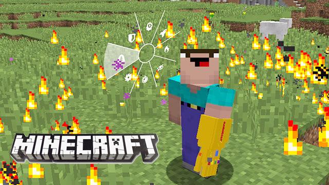 MC限量版黄金手套 逆天的六大功能 我的世界模组秀EP39