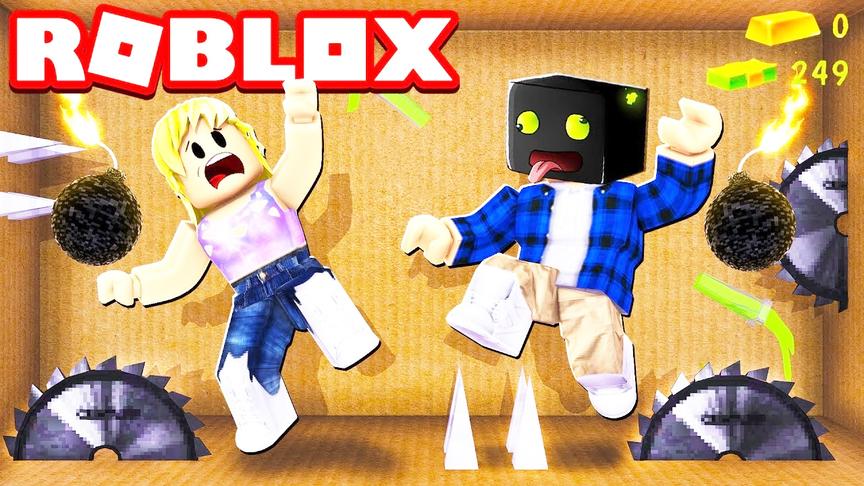 小飞象解说 Roblox坠落模拟器 高度再次升级！体验超高速蹦极！