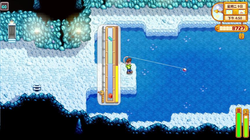 星露谷物语EP14：去矿洞钓稀有昂贵的鱼