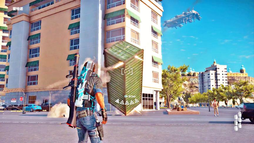 小林热游解说：集装箱底部安装点喷射弹，结果没想到会这样！