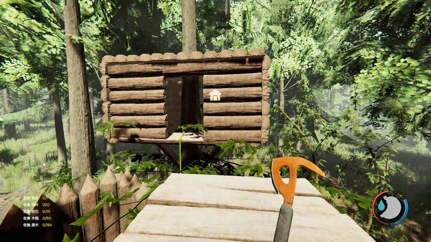 迷失森林03：作为优秀一名工程师，我设计了可以在树上尿尿的房子