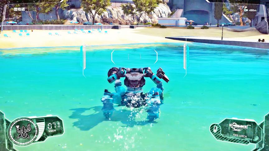 小林解说：机器人涉水极限挑战，结果竟然是这样的！