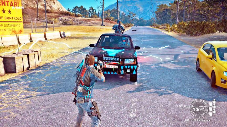 小林解说：恶搞路人系列之召唤出雷电，电击路人的车辆！