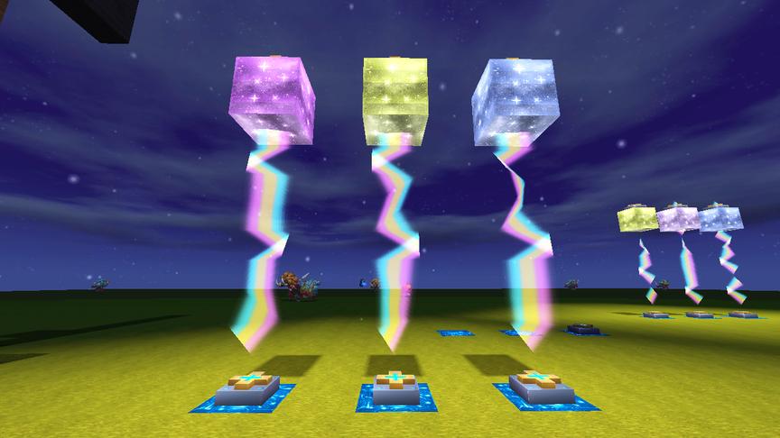 迷你世界：制作“彩虹气球”教程，不光是装饰，还能当飞行器使用