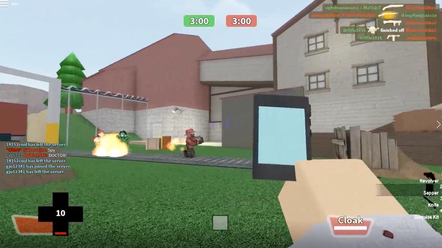 波波仔解说 roblox 典型颜色：在枪战中掏出手机是什么操作？