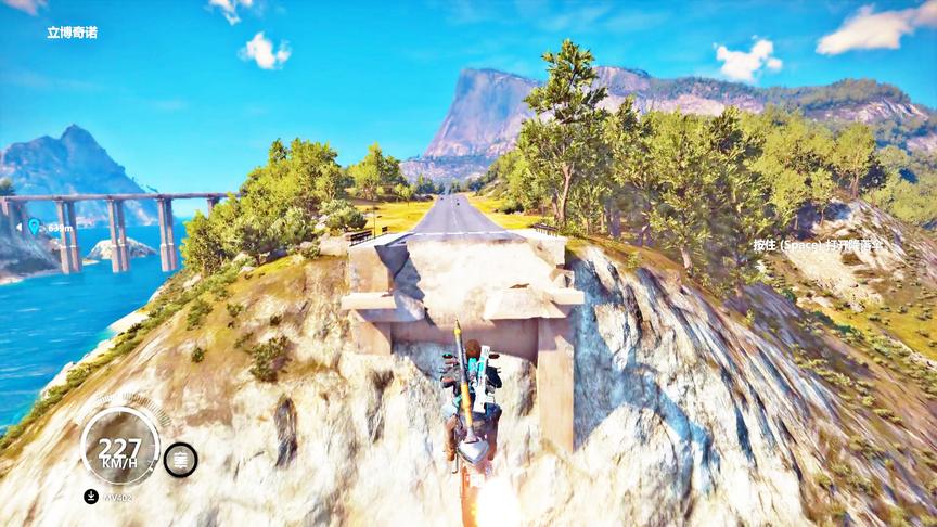 正当防卫3：四缸摩托车的弹跳飞跃，也不是吃素的！