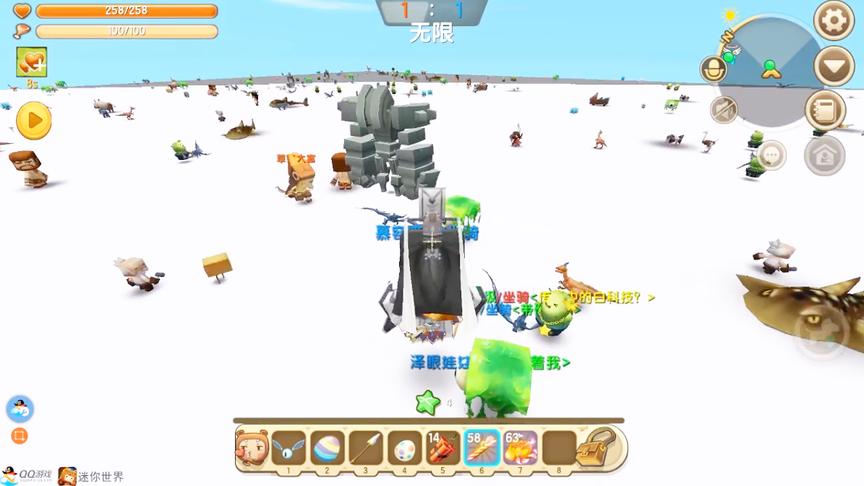 迷你世界：洛克宠物进化2，满地图宝宝，终于抓到120顶级宠物