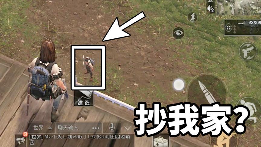 明日之后：不知道主人在家吗？我就静静的看你抄家