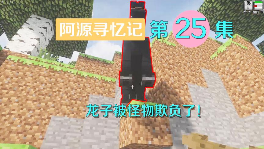 我的世界阿源寻忆记25：我的坐骑龙子被人欺负？看我如何报仇