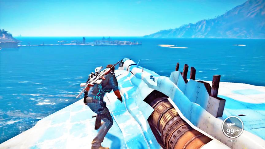 小林解说：这样的飞行特技表演，别人花钱都看不到！