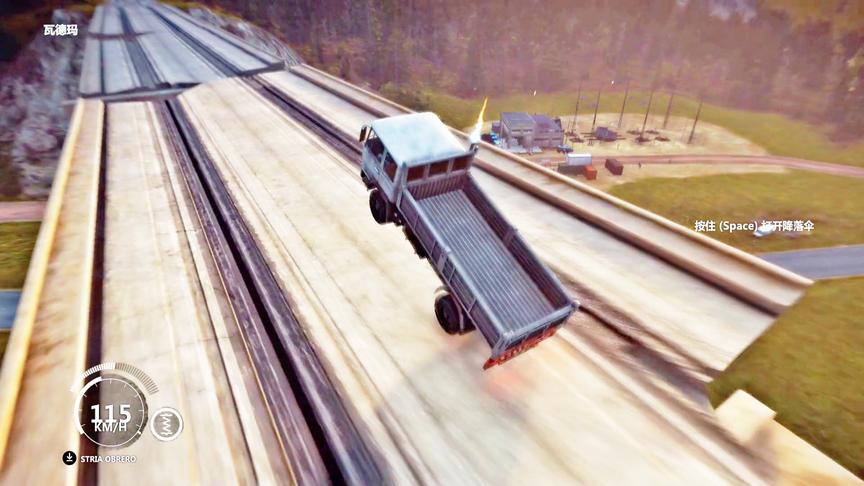 正当防卫3：货车断桥极速飞跃，这样的结果你满意吗？