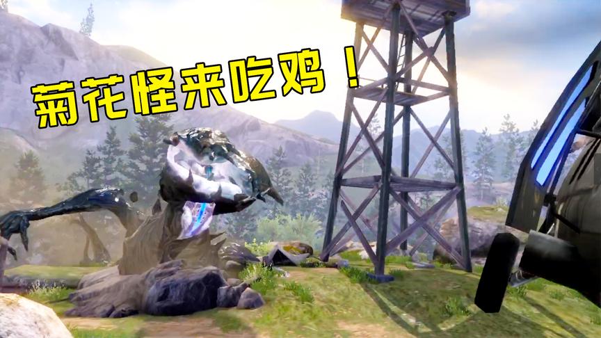 明日之后5：菊花怪注定要灭亡，因为它只吃到了鸡屁股！