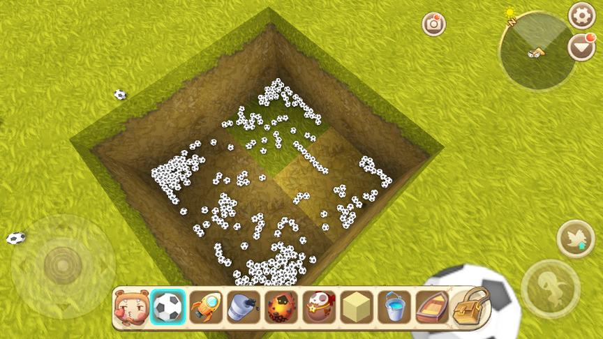 迷你世界：新版“骰子足球”游戏模式！比蚂蚁还小的足球你见过吗