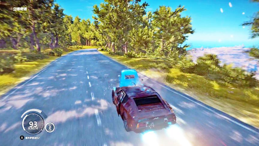 正当防卫3：这辆汽车的引擎真的强劲，上路简直无敌！