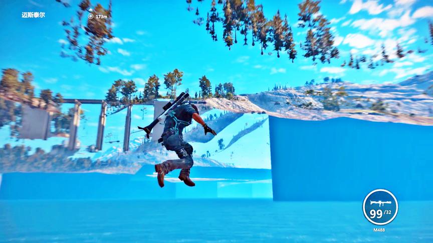 正当防卫3：被自己的空投直接砸到了深海，这到底是BUG还是什么？