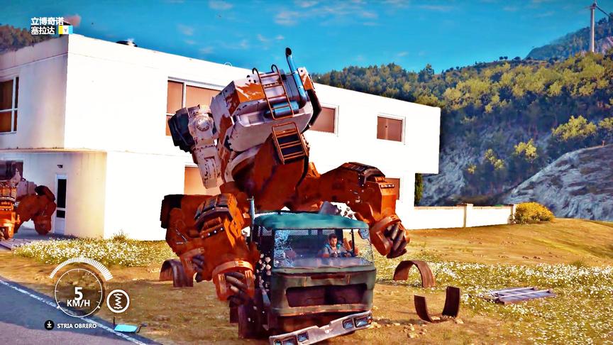 正当防卫3：这么大的家伙压在车上，真的压力山大！